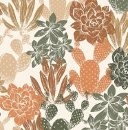 0101 - Neutral Succulent Fabric byadehoidar