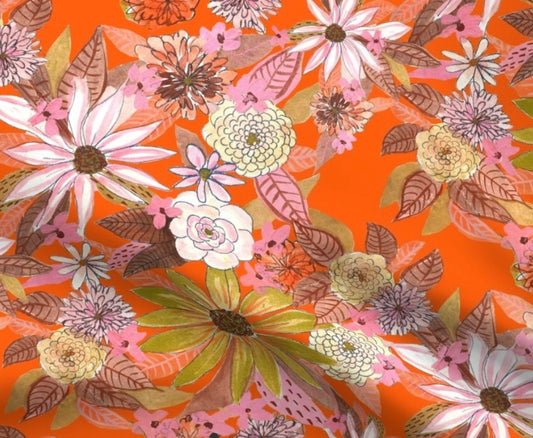 0110 - Autumn Burnt Sienna Orange by theartwerks