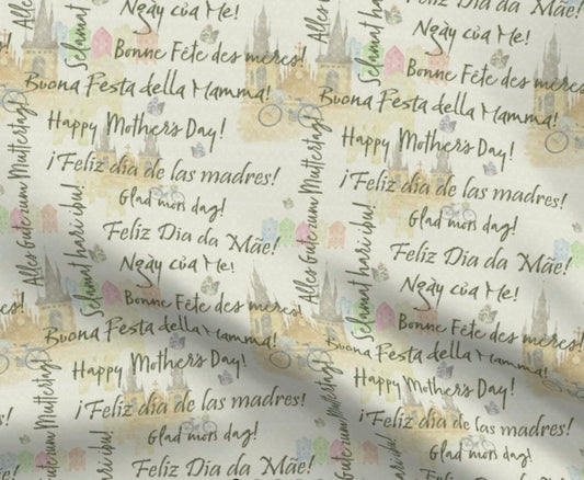 0114 - Happy Mother's Day in 9 Languages by nessen_artworks